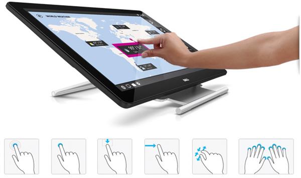 Dell 27 Monitor | P2714T - Engaging touch experience